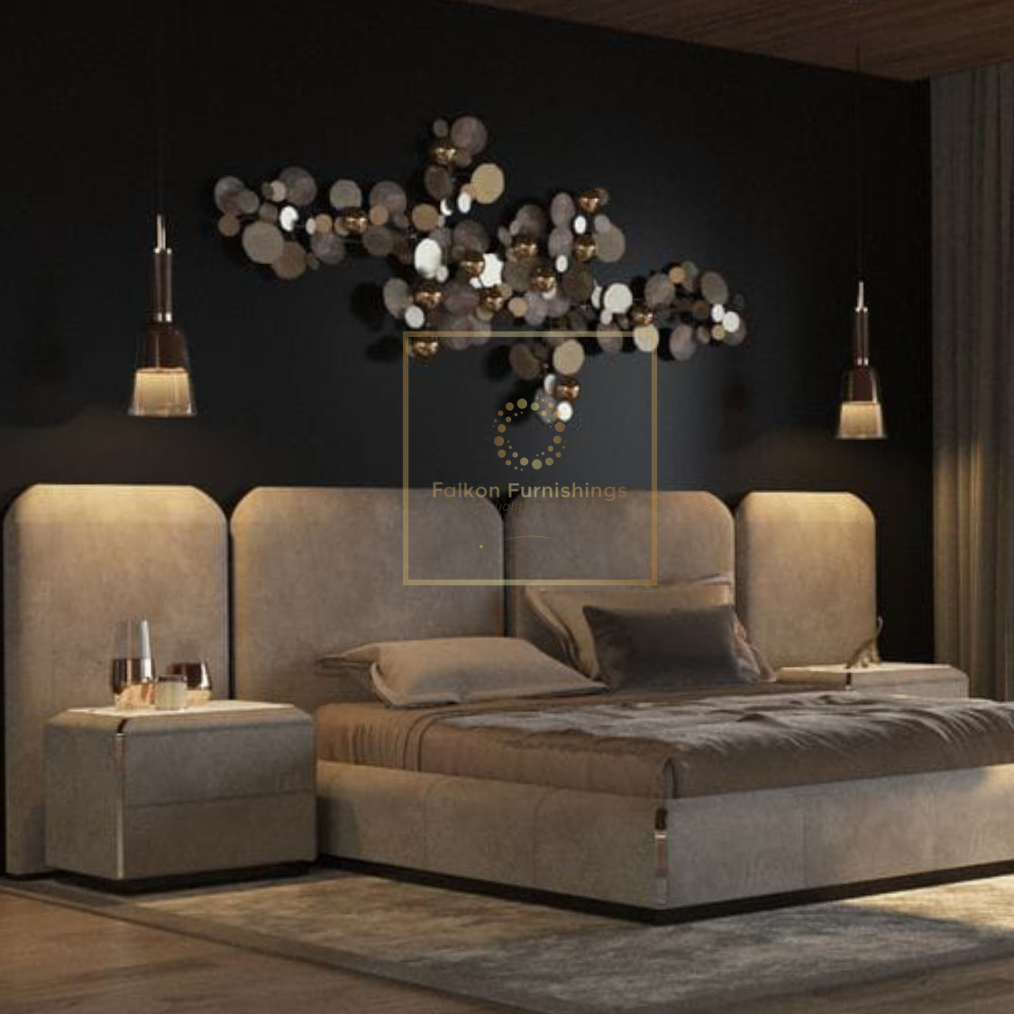 FLK-BD-0031 Quarto Modern Bed