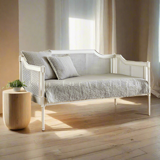 FLK-SF-0011 Ivory Classic Sofa