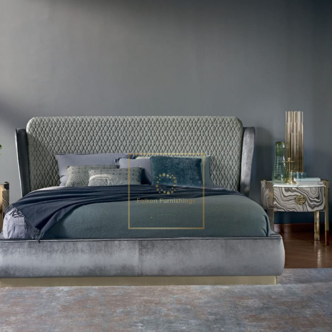 FLK-BD-0028 Gracie Modern Bed